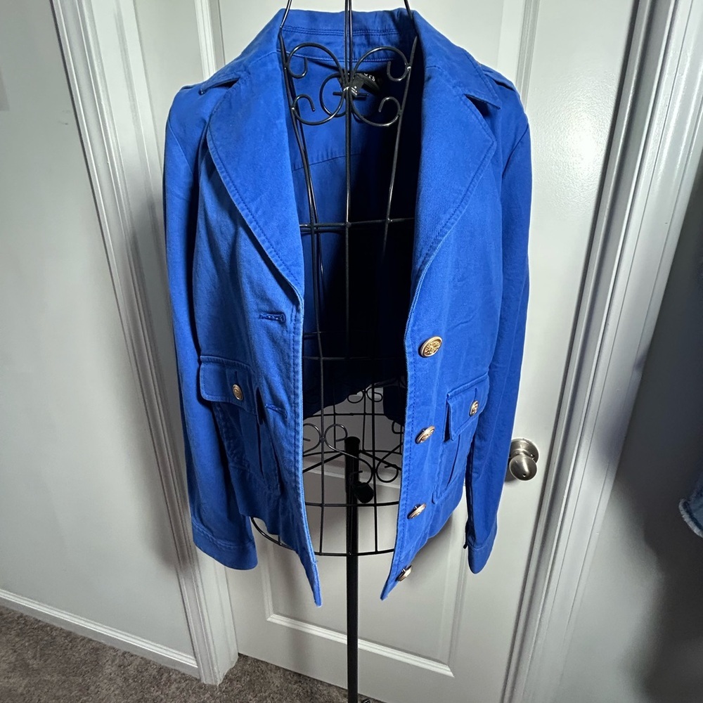 Talbots Royal Blue Jacket - Picture 4 of 8